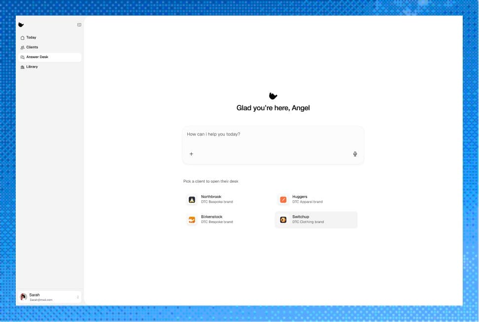 Relay — the Answer desk